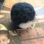 Felted Blueberry